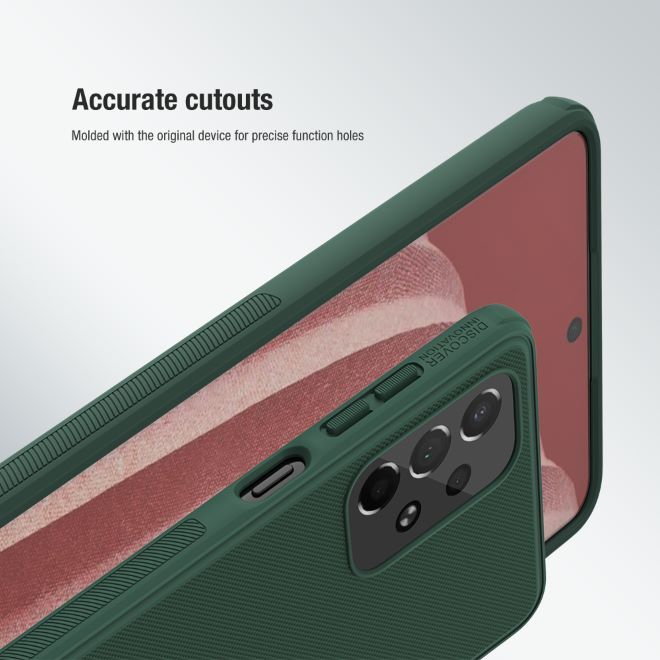 Nillkin - Samsung Galaxy A73 5G Hülle - Kunststoff Case - Super Frosted Shield Pro Series - schwarz