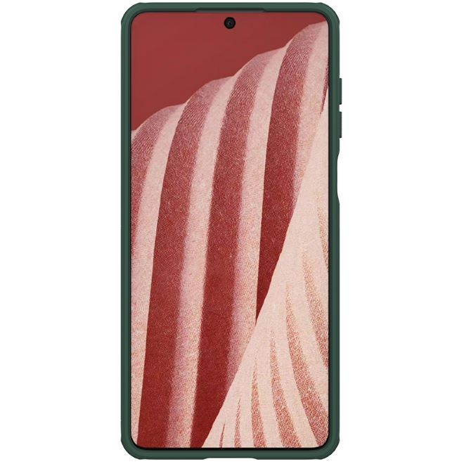 Nillkin - Samsung Galaxy A73 5G Hülle - Kunststoff Case - Super Frosted Shield Pro Series - grün