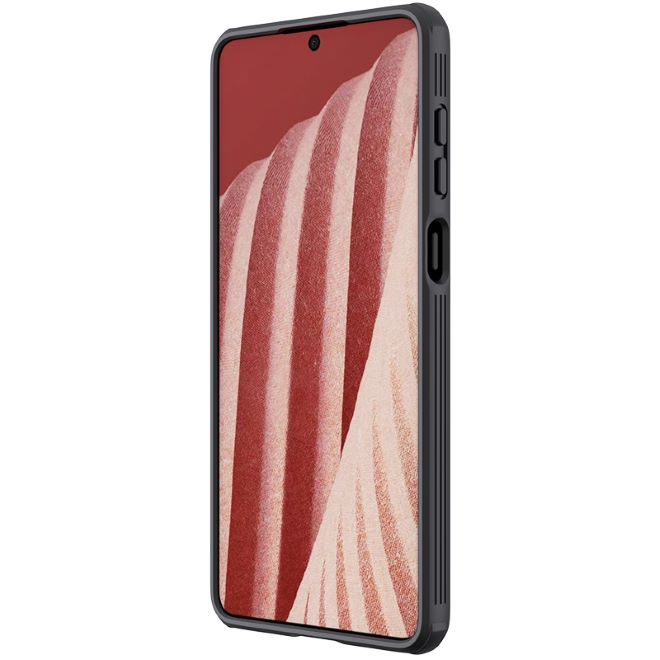 Nillkin - Samsung Galaxy A73 5G Hülle - Kunststoff Hardcase - CamShield Pro Series - schwarz