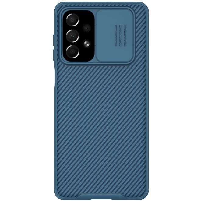 Nillkin - Samsung Galaxy A73 5G Hülle - Kunststoff Hardcase - CamShield Pro Series - blau