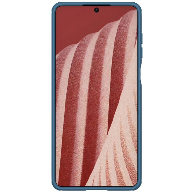 Nillkin - Samsung Galaxy A73 5G Hülle - Kunststoff Hardcase - CamShield Pro Series - blau