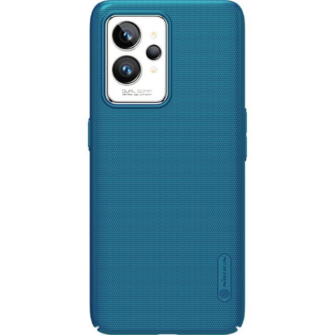 Nillkin - Realme GT2 Pro Hülle - Kunststoff Case - Super Frosted Shield Series - blau