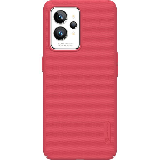 Nillkin - Realme GT2 Pro Hülle - Kunststoff Case - Super Frosted Shield Series - rot
