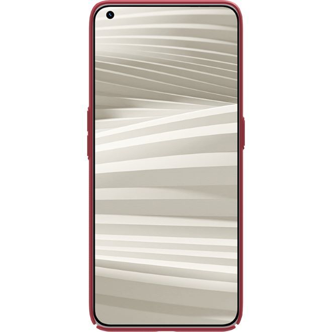 Nillkin - Realme GT2 Pro Hülle - Kunststoff Case - Super Frosted Shield Series - rot
