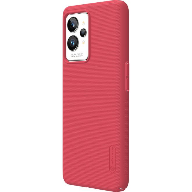 Nillkin - Realme GT2 Pro Hülle - Kunststoff Case - Super Frosted Shield Series - rot