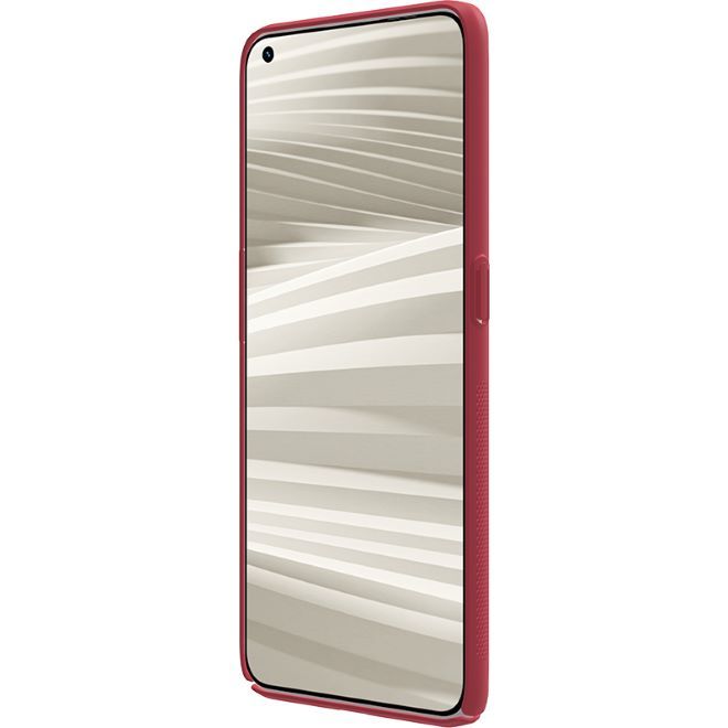 Nillkin - Realme GT2 Pro Hülle - Kunststoff Case - Super Frosted Shield Series - rot