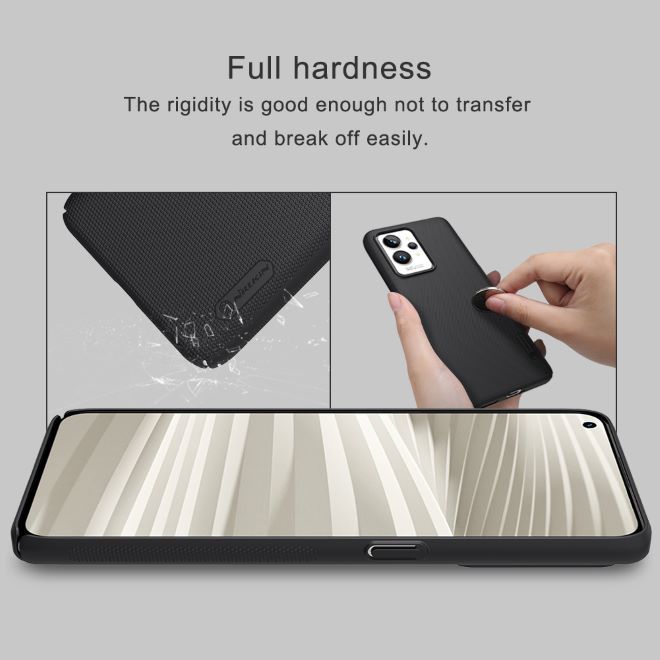 Nillkin - Realme GT2 Pro Hülle - Kunststoff Case - Super Frosted Shield Series - rot