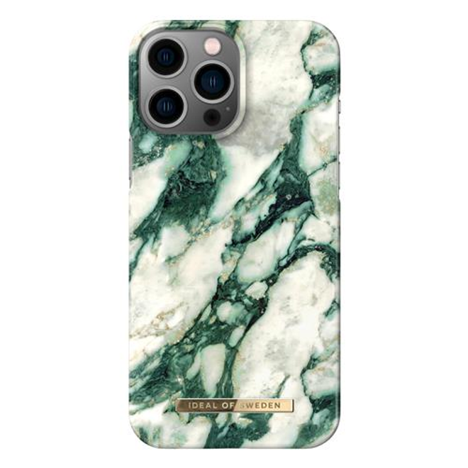 iDeal of Sweden - iPhone 13 Pro Max Hülle - Printed Case - Calacatta Emerald Marble