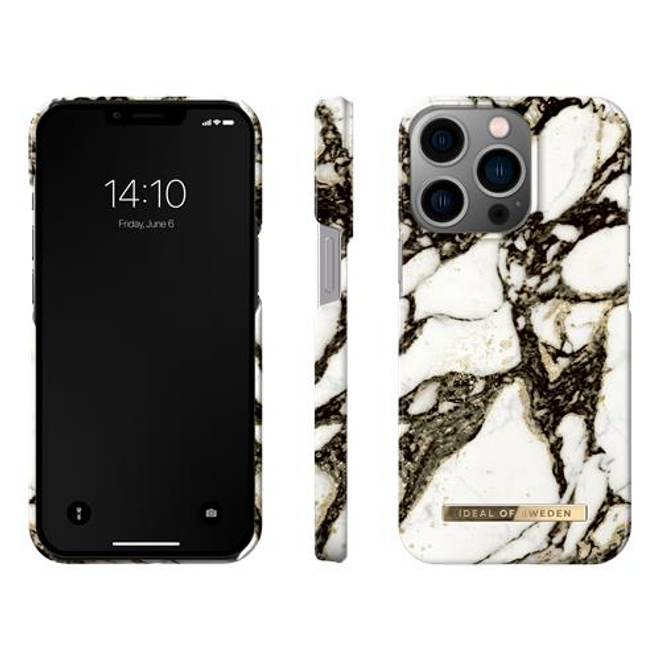 iDeal of Sweden - iPhone 13 Pro Hülle - Printed Case - Calacatta Golden Marble