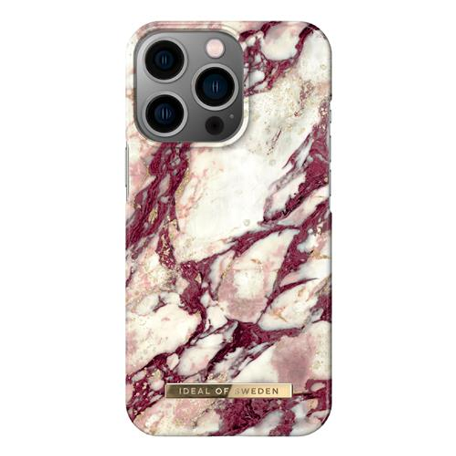 iDeal of Sweden - iPhone 13 Pro Hülle - Printed Case - Calacatta Ruby Marble