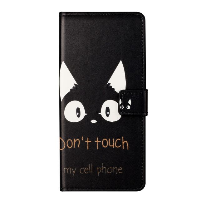 iPhone 13 Pro Phone Case - Leather Book Cover Image Series - Angry Smiley