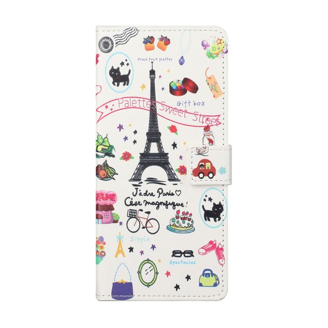 iPhone 13 Pro Phone Case - Leather Bookcover Image Series - Paris
