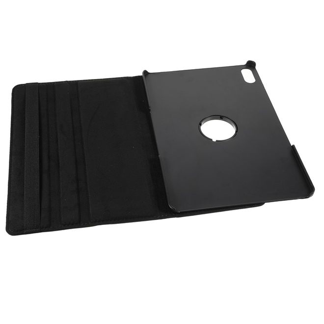 Lenovo Tab P12 Pro Case - 360° Rotating Leather Case - Black