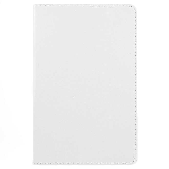 Lenovo Tab P12 Pro Case - 360° Rotating Leather Case - White