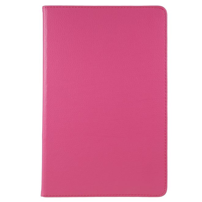 Lenovo Tab P12 Pro Hülle - 360° rotierbares Case aus Leder - rosa