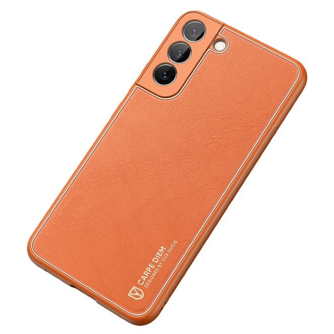 Dux Ducis - Samsung Galaxy S22+ Hülle - Edles Hardcase - Yolo Series - orange