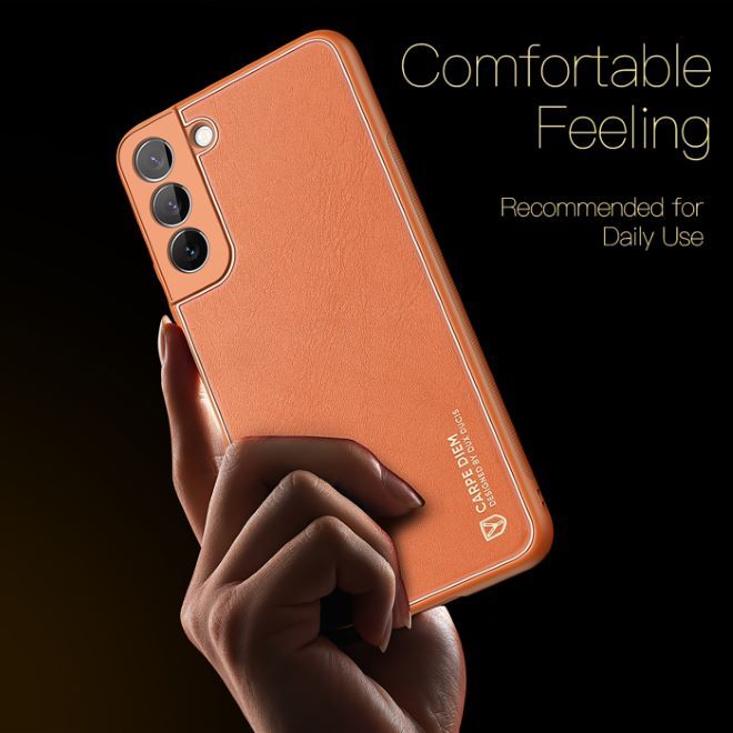 Dux Ducis - Samsung Galaxy S22+ Hülle - Edles Hardcase - Yolo Series - orange