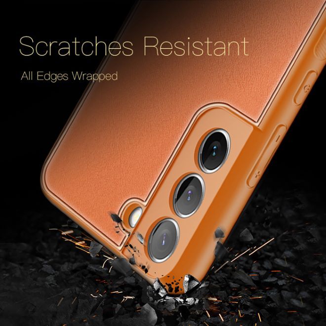 Dux Ducis - Samsung Galaxy S22+ Hülle - Edles Hardcase - Yolo Series - orange