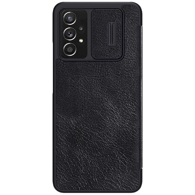 Nillkin - Samsung Galaxy A73 5G Hülle - Leder Book Case - Qin Pro Series - schwarz