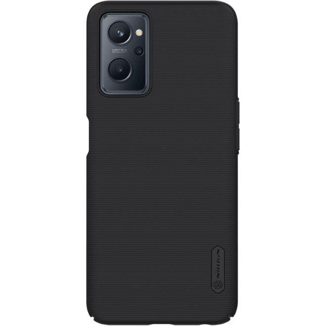 Nillkin - Realme 9i / Oppo A96 / Oppo A76 Hülle - Kunststoff Case - Super Frosted Shield Series - schwarz