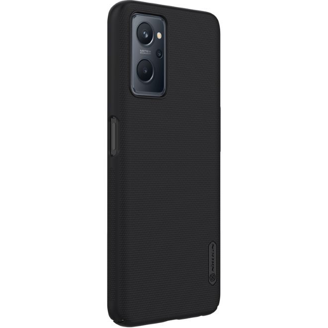 Nillkin - Realme 9i / Oppo A96 / Oppo A76 Hülle - Kunststoff Case - Super Frosted Shield Series - schwarz