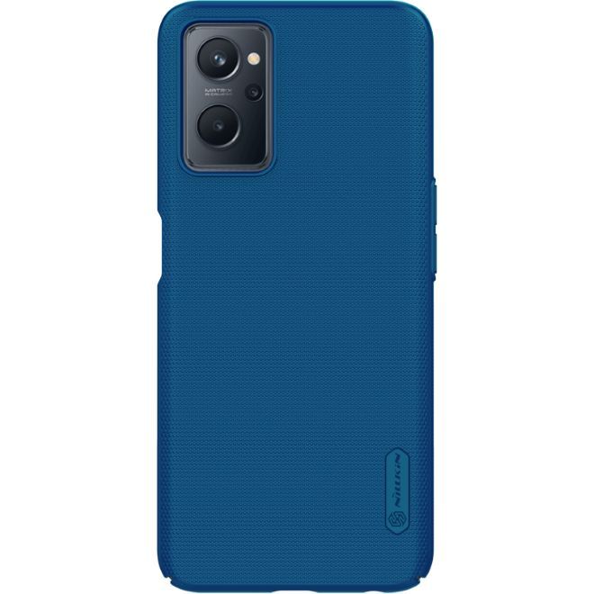 Nillkin - Realme 9i / Oppo A96 / Oppo A76 Hülle - Kunststoff Case - Super Frosted Shield Series - blau