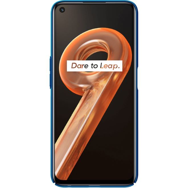 Nillkin - Realme 9i / Oppo A96 / Oppo A76 Hülle - Kunststoff Case - Super Frosted Shield Series - blau