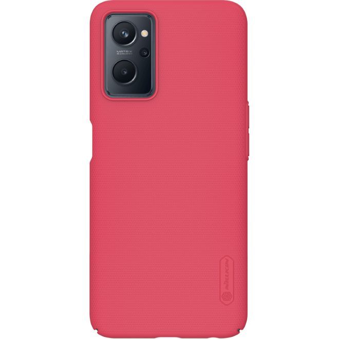 Nillkin - Realme 9i / Oppo A96 / Oppo A76 Hülle - Kunststoff Case - Super Frosted Shield Series - rot