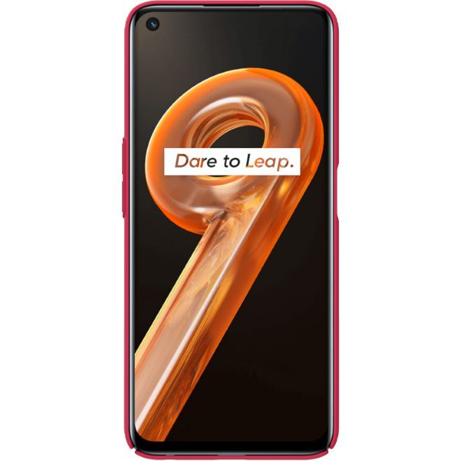 Nillkin - Realme 9i / Oppo A96 / Oppo A76 Hülle - Kunststoff Case - Super Frosted Shield Series - rot
