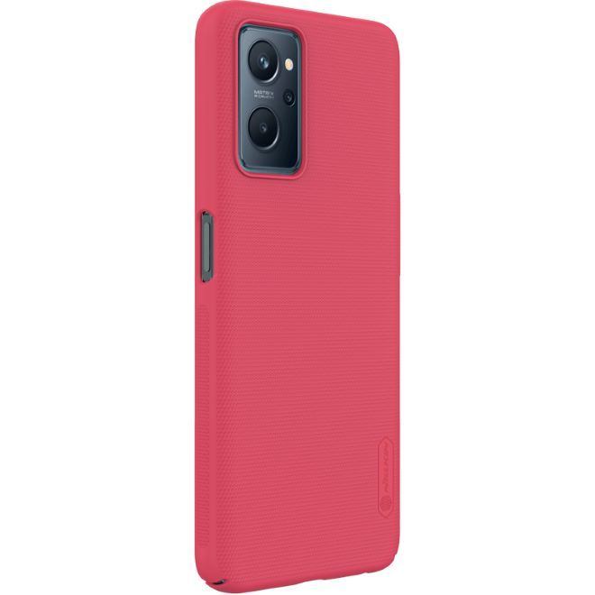 Nillkin - Realme 9i / Oppo A96 / Oppo A76 Hülle - Kunststoff Case - Super Frosted Shield Series - rot