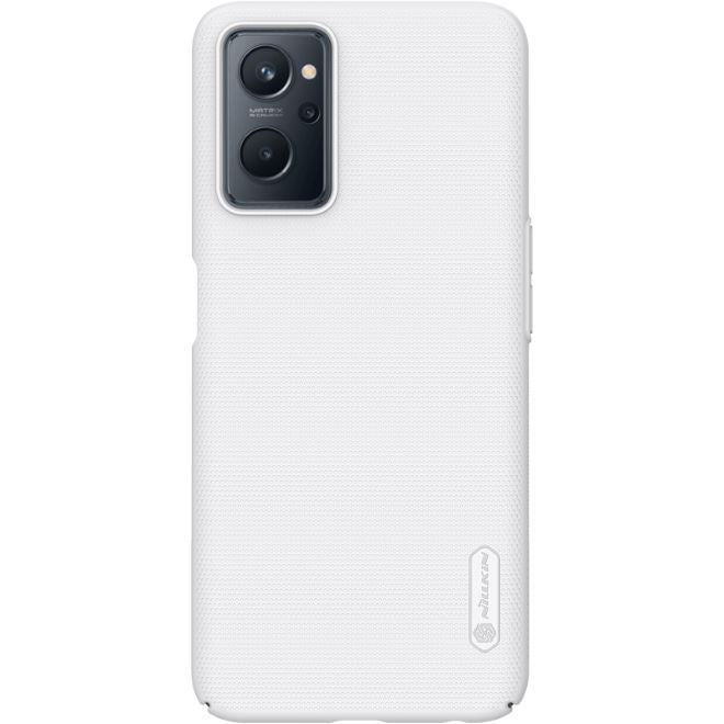 Nillkin - Realme 9i / Oppo A96 / Oppo A76 Hülle - Kunststoff Case - Super Frosted Shield Series - weiss