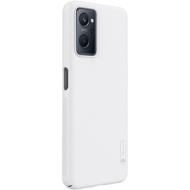 Nillkin - Realme 9i / Oppo A96 / Oppo A76 Hülle - Kunststoff Case - Super Frosted Shield Series - weiss