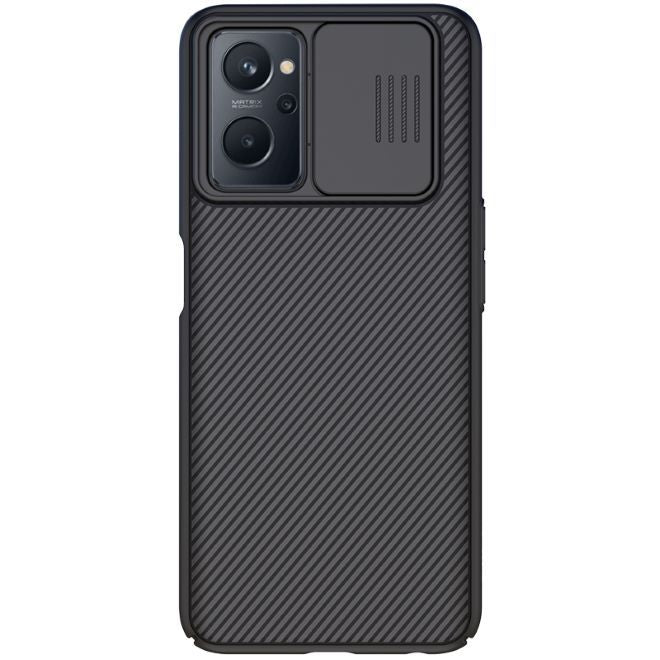 Nillkin - Realme 9i / Oppo A96 / Oppo A76 Hülle - Plastik Hardcase - CamShield Series - schwarz