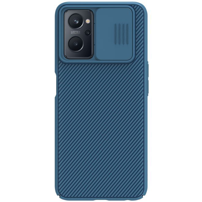 Nillkin - Realme 9i / Oppo A96 / Oppo A76 Hülle - Plastik Hardcase - CamShield Series - blau