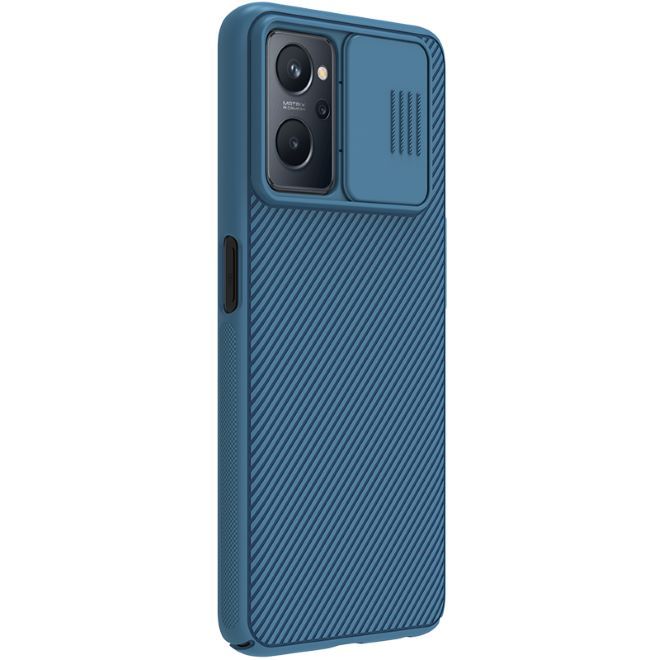 Nillkin - Realme 9i / Oppo A96 / Oppo A76 Hülle - Plastik Hardcase - CamShield Series - blau
