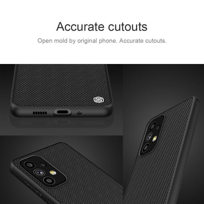 Nillkin - Samsung Galaxy A73 5G Hülle - Hardcase - Textured Series - schwarz