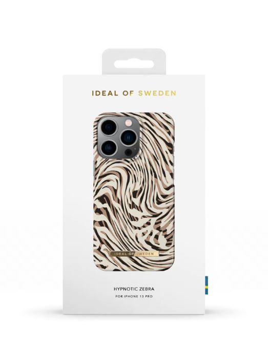 iDeal of Sweden - iPhone 13 Pro Hülle - Printed Case - Hypnotic Zebra
