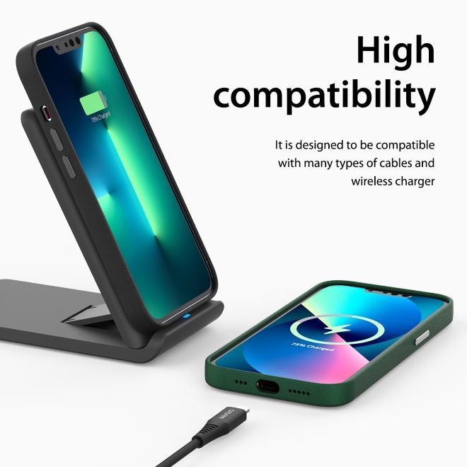 Araree - iPhone 13 Pro Hülle - Kunstleder Hardcase - Pellis Series - braun