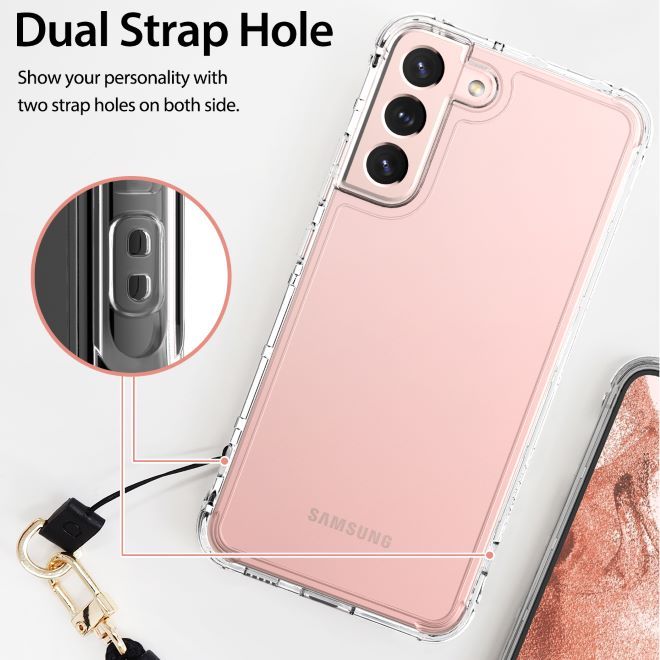 Araree - Samsung Galaxy S22+ Hülle - Case aus TPU Plastik - Anti-Slip Grip - Flexield Series - transparent