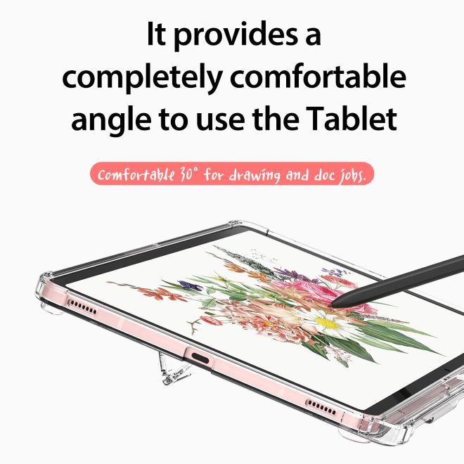 Araree - Samsung Galaxy Tab S8 Hülle - Softcase aus TPU Plastik - Flexield SP Series - transparent
