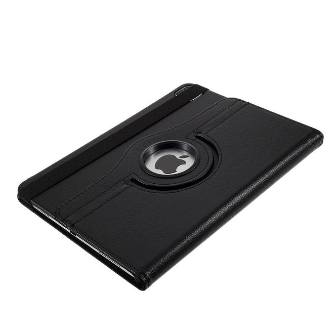 Étui pour iPad Air (2022) / iPad Air (2020) - Étui en cuir rotatif à 360° - Noir