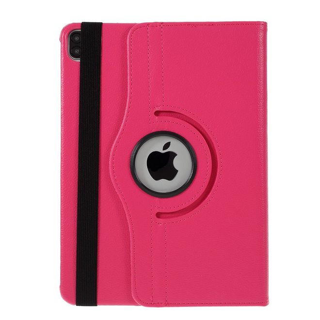 Étui pour iPad Air (2022) / iPad Air (2020) - Étui en cuir rotatif à 360° - Rose