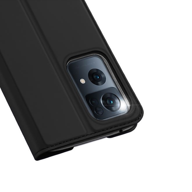 Dux Ducis - Oppo Reno7 5G / Find X5 Lite Hülle - Handy Bookcover - Skin Pro Series - schwarz