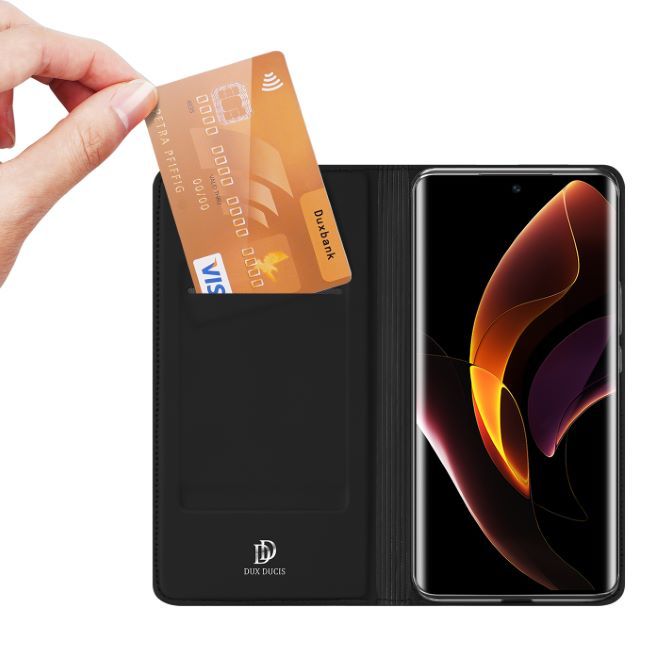 Dux Ducis - Honor 60 Hülle - Handy Bookcover - Skin Pro Series - schwarz