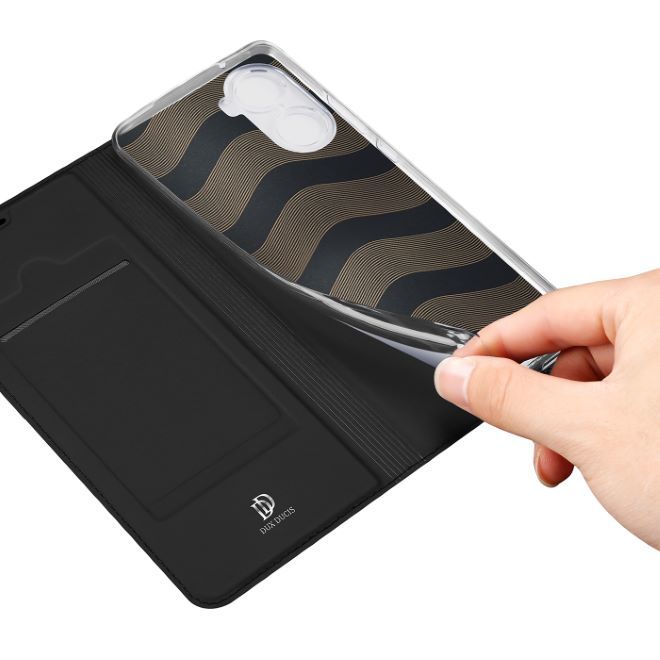 Dux Ducis - Honor 60 Hülle - Handy Bookcover - Skin Pro Series - schwarz
