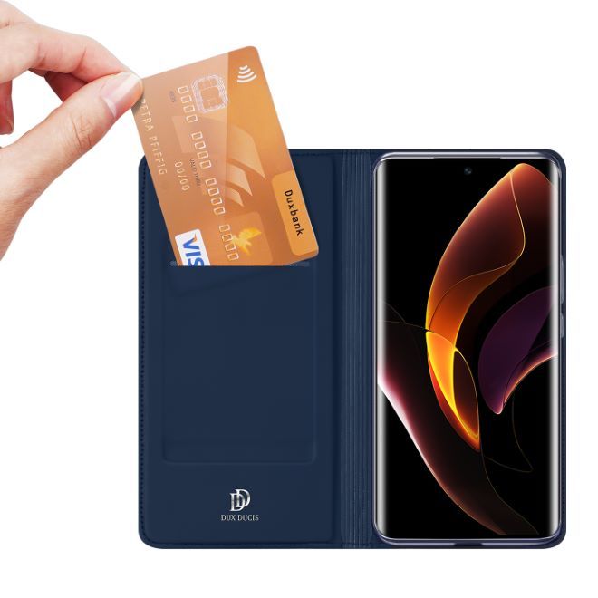 Dux Ducis - Honor 60 Hülle - Handy Bookcover - Skin Pro Series - blau