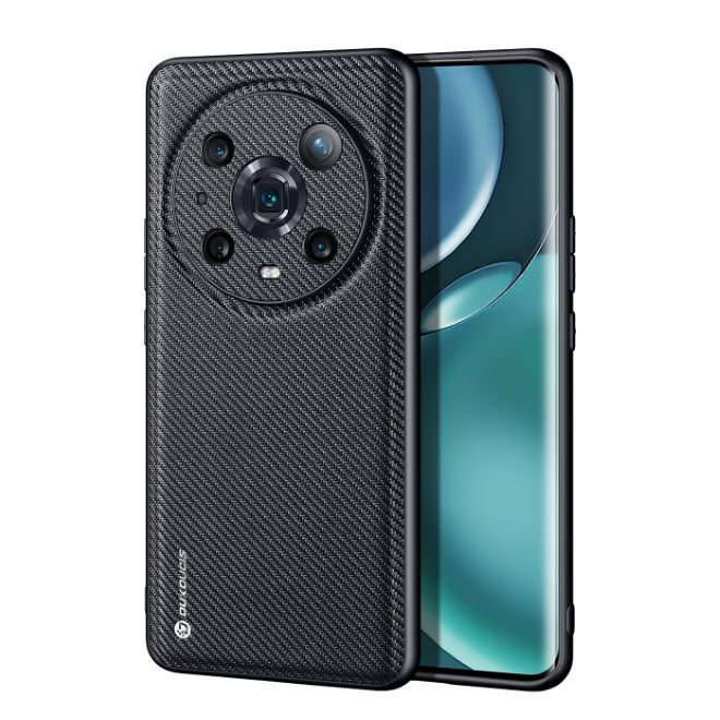 Dux Ducis - Honor Magic4 Pro Hülle - Schickes Hardcase - Fino Series - schwarz