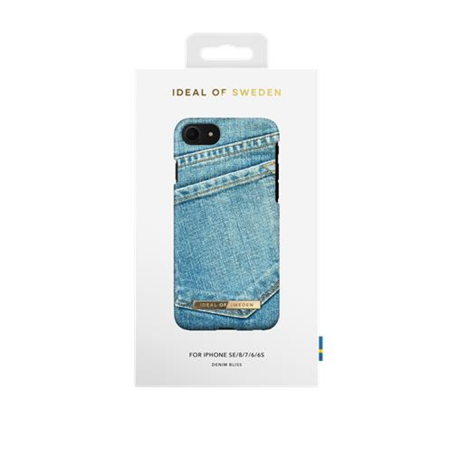 iDeal of Sweden - iPhone SE (2022) / SE (2020) / 8 / 7 / 6S / 6 Hülle - Printed Case - Denim Bliss