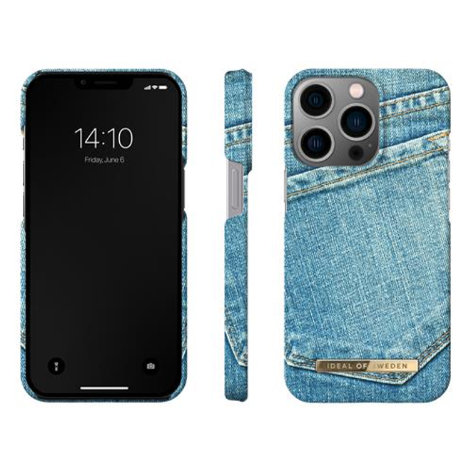 iDeal of Sweden - iPhone 13 Pro Hülle - Printed Case - Denim Bliss