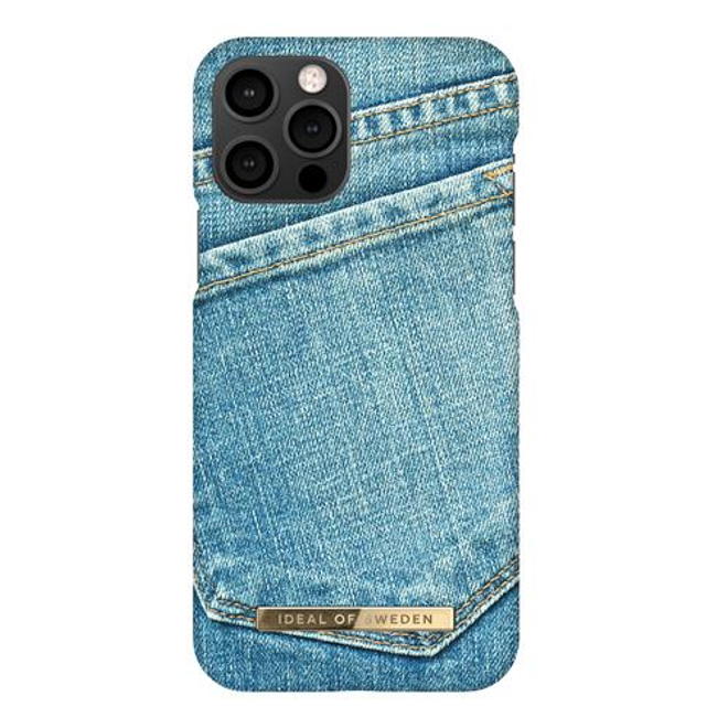 iDeal of Sweden - iPhone 12 Pro / iPhone 12 Hülle - Printed Case - Denim Bliss